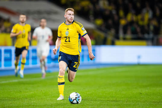 Dejan Kulusevski of Sweden
