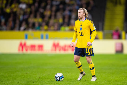 Emil Forsberg of Sweden