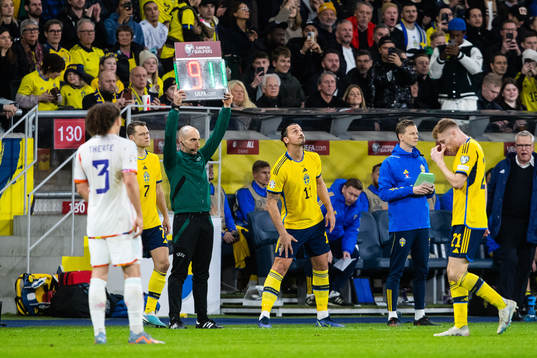 Zlatan Ibrahimovic of Sweden