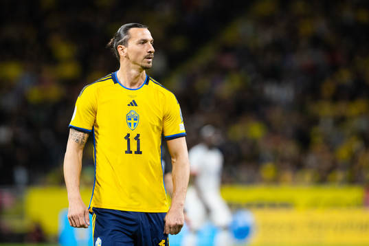 Zlatan Ibrahimovic of Sweden
