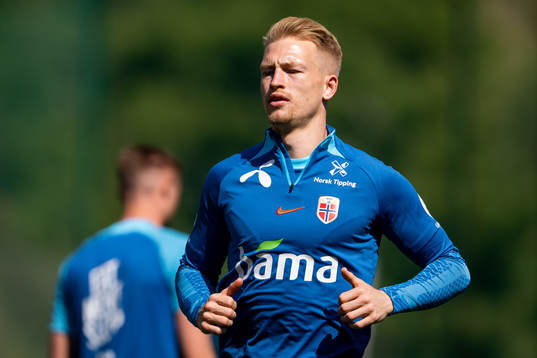 Andreas Hanche-Olsen of the Norwegian national football team
