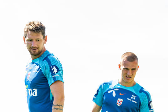 Stefan Strandberg and Leo Skiri Østigård of the Norwegian