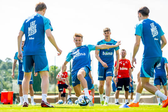 Martin Ødegaard of the Norwegian national football team