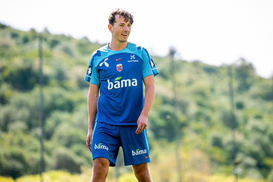 Sander Berge of the Norwegian national football team