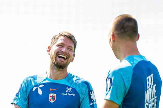 Stefan Strandberg of the Norwegian national football team