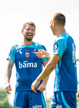 Stefan Strandberg and Leo Skiri Østigård of the Norwegian