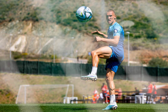 Leo Skiri Østigård of the Norwegian national football team