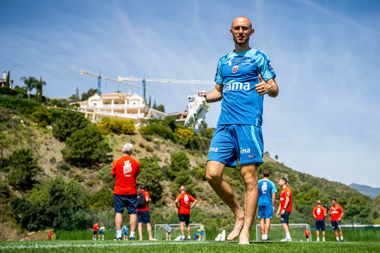 Fredrik Aursnes of the Norwegian national football team
