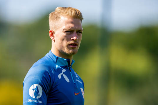 Andreas Hanche-Olsen of the Norwegian national football team