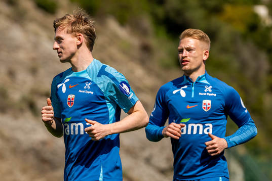 Mats Møller Dæhli and Andreas Hanche-Olsen of the