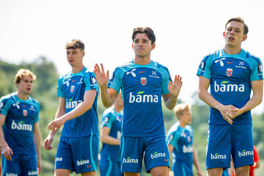 Hugo Vetlesen of the Norwegian national football team