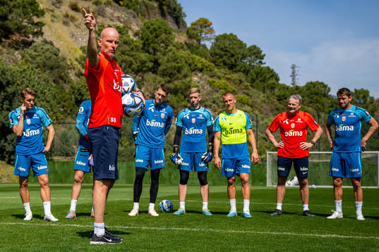 Ståle Solbakken, head coach of the Norwegian national