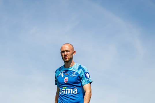 Fredrik Aursnes of the Norwegian national football team