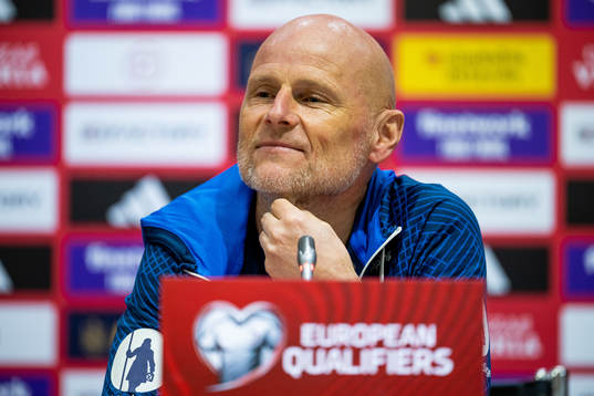Ståle Solbakken, head coach of the Norwegian national