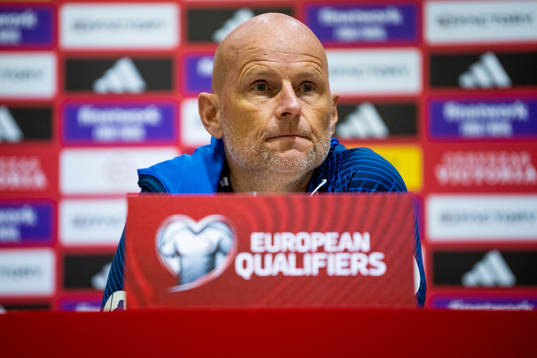 Ståle Solbakken, head coach of the Norwegian national