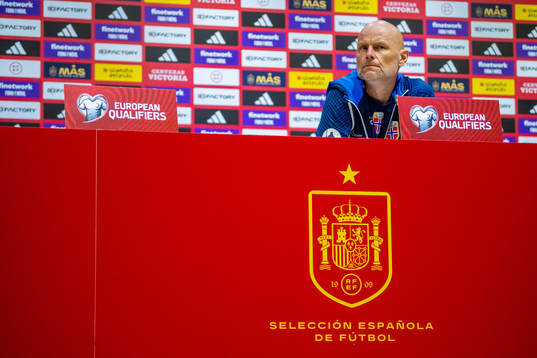 Ståle Solbakken, head coach of the Norwegian national
