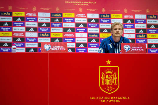 Morten Thorsby of the Norwegian national football team
