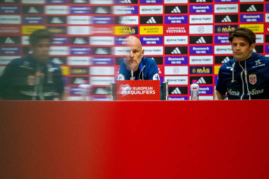 Ståle Solbakken, head coach of the Norwegian national