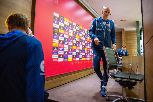 Ståle Solbakken, head coach of the Norwegian national