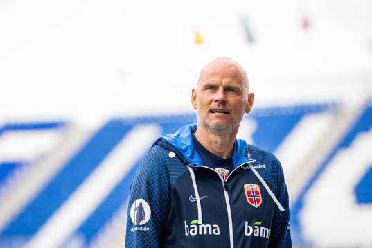 Ståle Solbakken, head coach of the Norwegian national