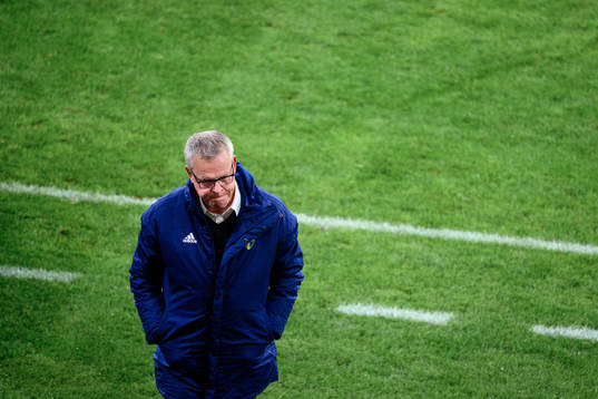 Head coach Janne Andersson of Sweden