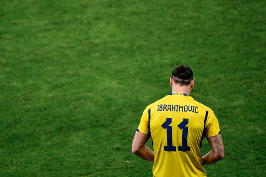 Zlatan Ibrahimovic of Sweden