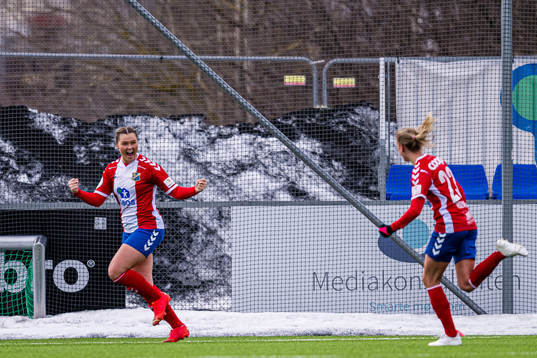 Anna Nerland Aahjem of Lyn celebrates