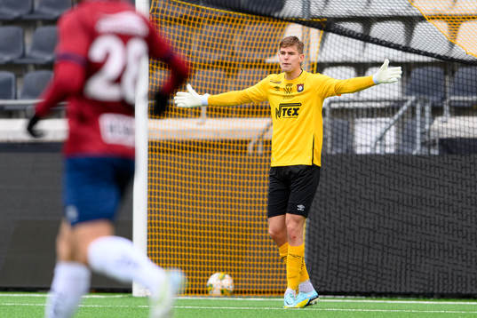 Örgrytes målvakt Mathias Nilsson