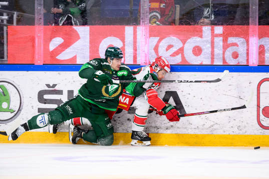 Falkenbergs Linus Borgström och Frölundas Linus Nässen