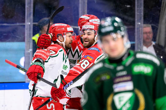 Frölundas Jacob Nilsson jublar