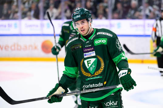 Färjestads Michael Lindqvist deppar