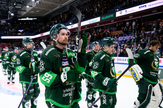 Färjestads Linus Johansson deppar