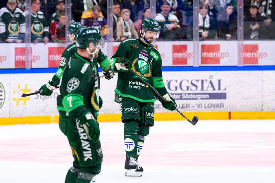 Färjestads Linus Johansson deppar