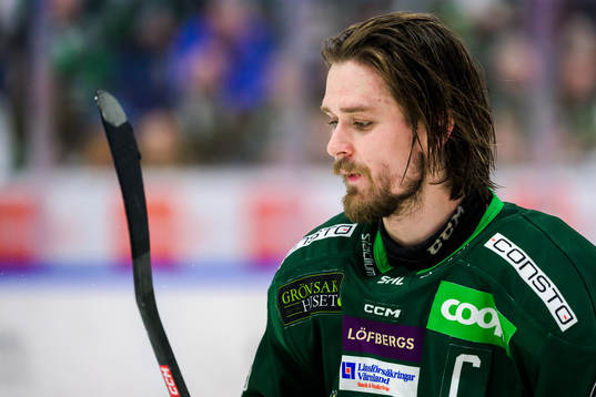 Färjestads Linus Johansson deppar