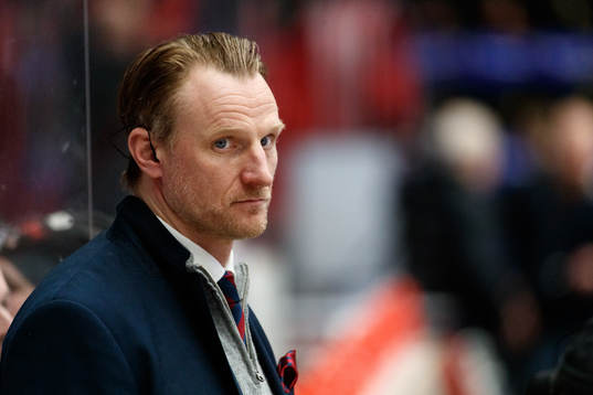 Staffan Kronwall, expert hos Cmore, innan kvartsfinal fem i