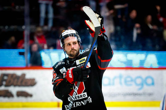 Örebros Mathias Bromé deppar