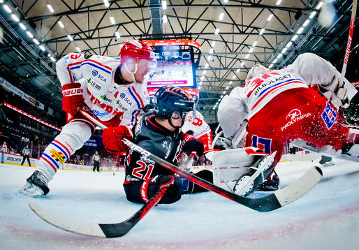 Timrås Didrik Strömberg och Örebros Linus Öberg