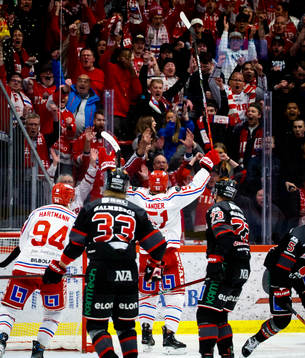 under kvartsfinal fem i SHL mellan Örebro och Timrå