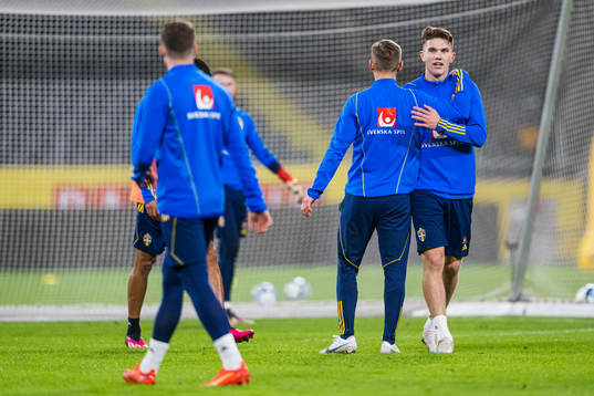Viktor Gyökeres of the Swedish national football team