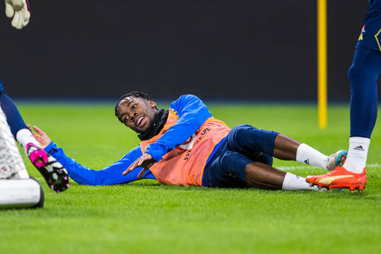 Anthony Elanga of the Swedish national football team
