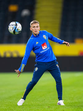 Jesper Karlsson of the Swedish national football team