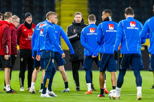 Assistant coach Peter Wettergren of the Swedish national