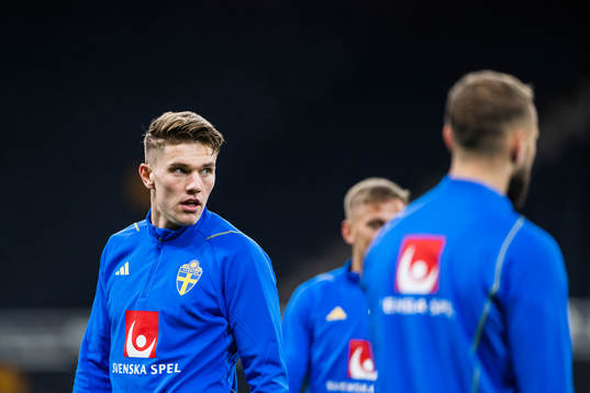 Viktor Gyökeres of the Swedish national football team