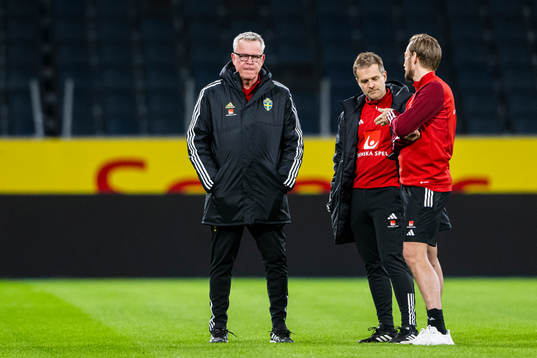 Head coach Janne Andersson of the Swedish national football