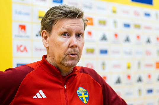 Assistant coach Peter Wettergren of the Swedish national