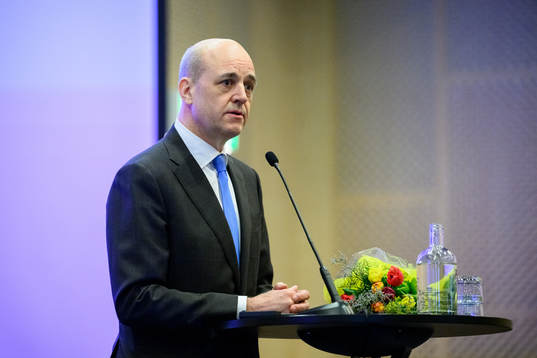 Nyvalda ordföranden Fredrik Reinfeldt
