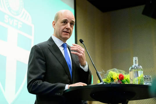 Nyvalda ordföranden Fredrik Reinfeldt