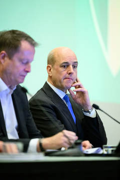 Nyvalda förbundsordföranden Fredrik Reinfeldt