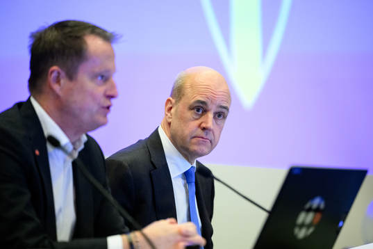Nyvalda förbundsordföranden Fredrik Reinfeldt