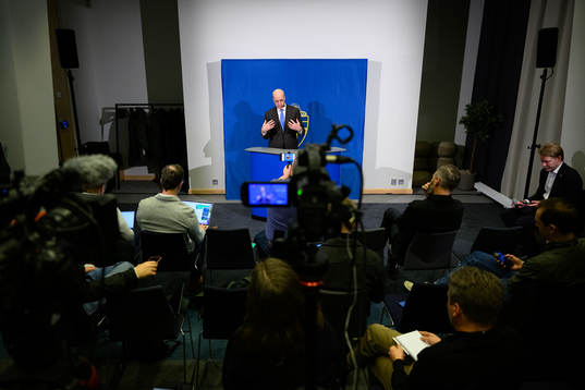 Nyvalda ordföranden Fredrik Reinfeldt